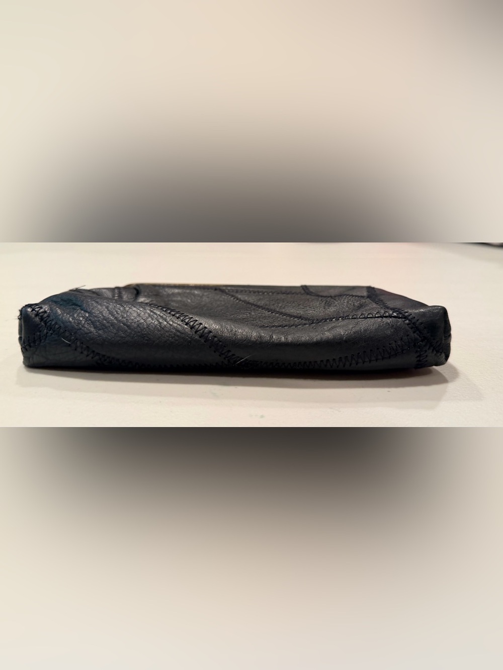 VINTAGE | leather, patchwork coin - Picture 10 of 13